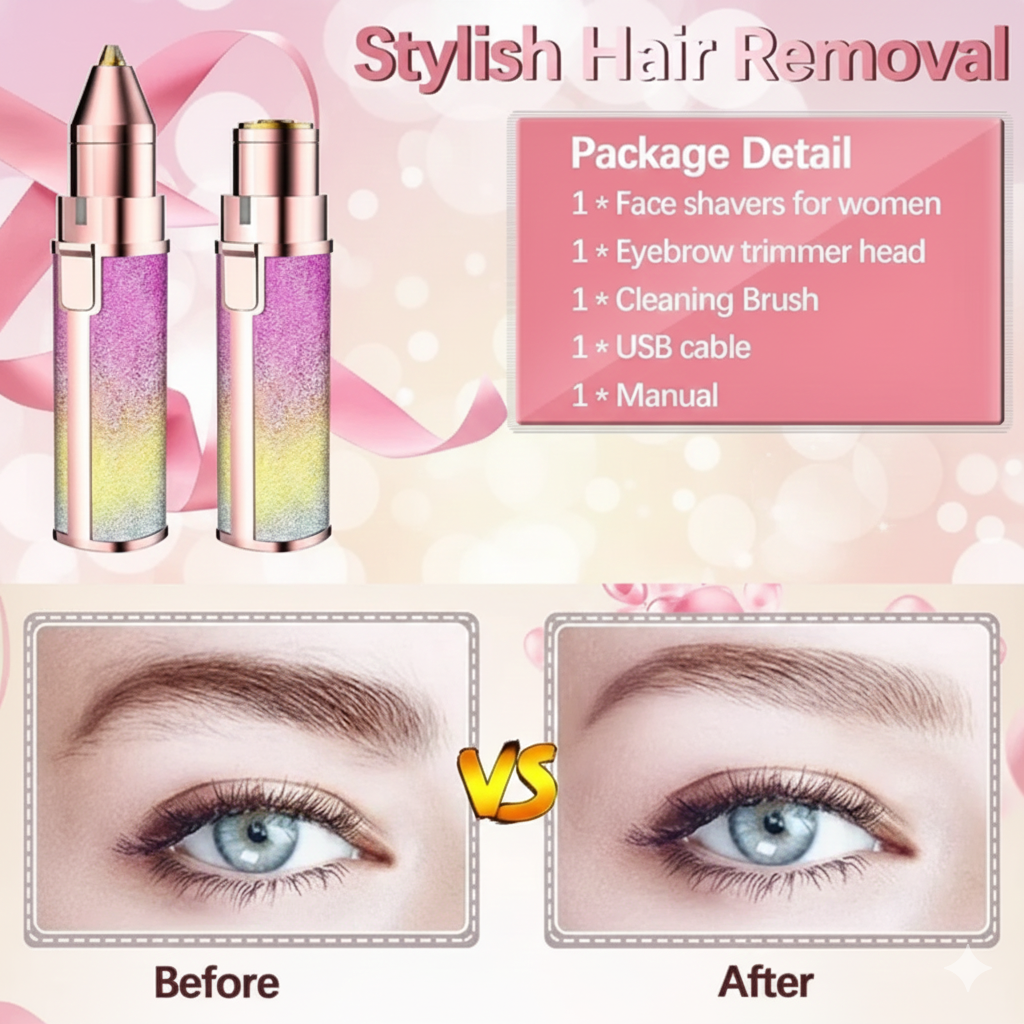 Flawless Hair Machine – Smooth, Painless, and Effortless Grooming for Women