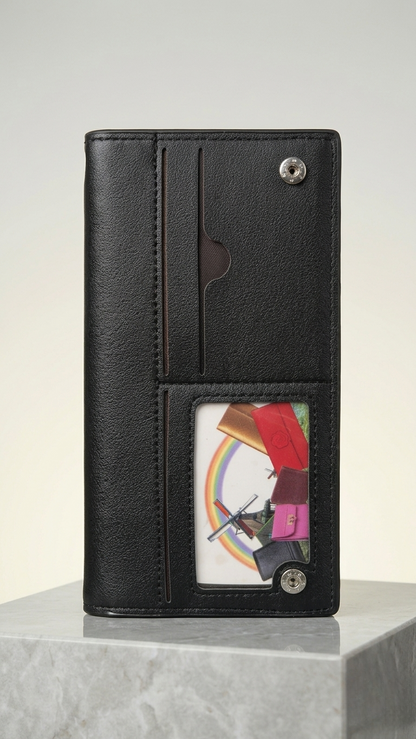 Balebaily Premium Long Wallet – Genuine Style, Maximum Space