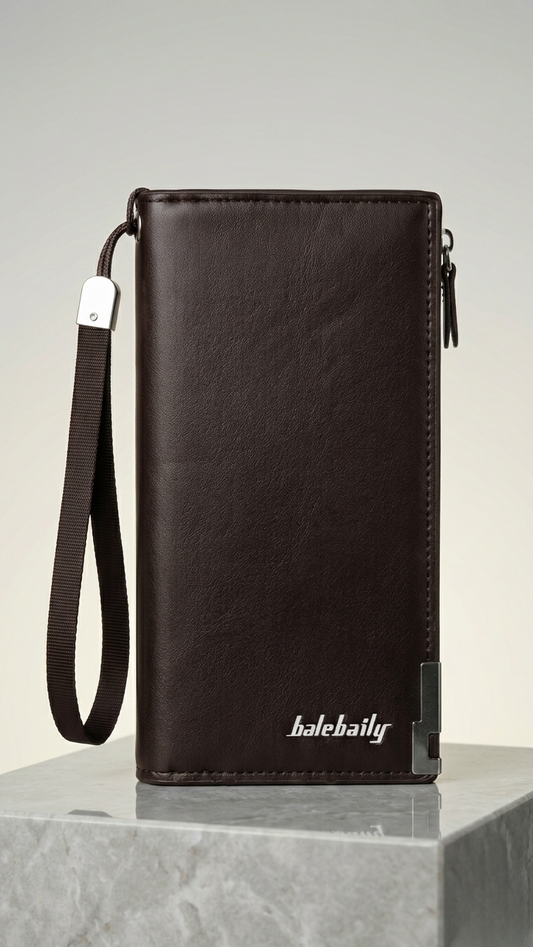 Balebaily Premium Long Wallet – Genuine Style, Maximum Space