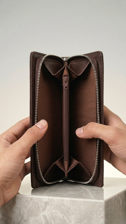 Balebaily Premium Long Wallet – Genuine Style, Maximum Space