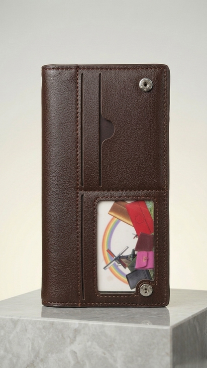 Balebaily Premium Long Wallet – Genuine Style, Maximum Space
