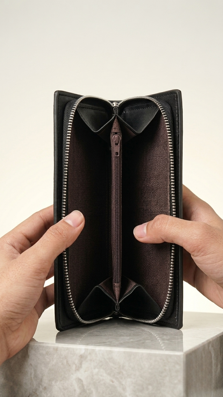 Balebaily Premium Long Wallet – Genuine Style, Maximum Space