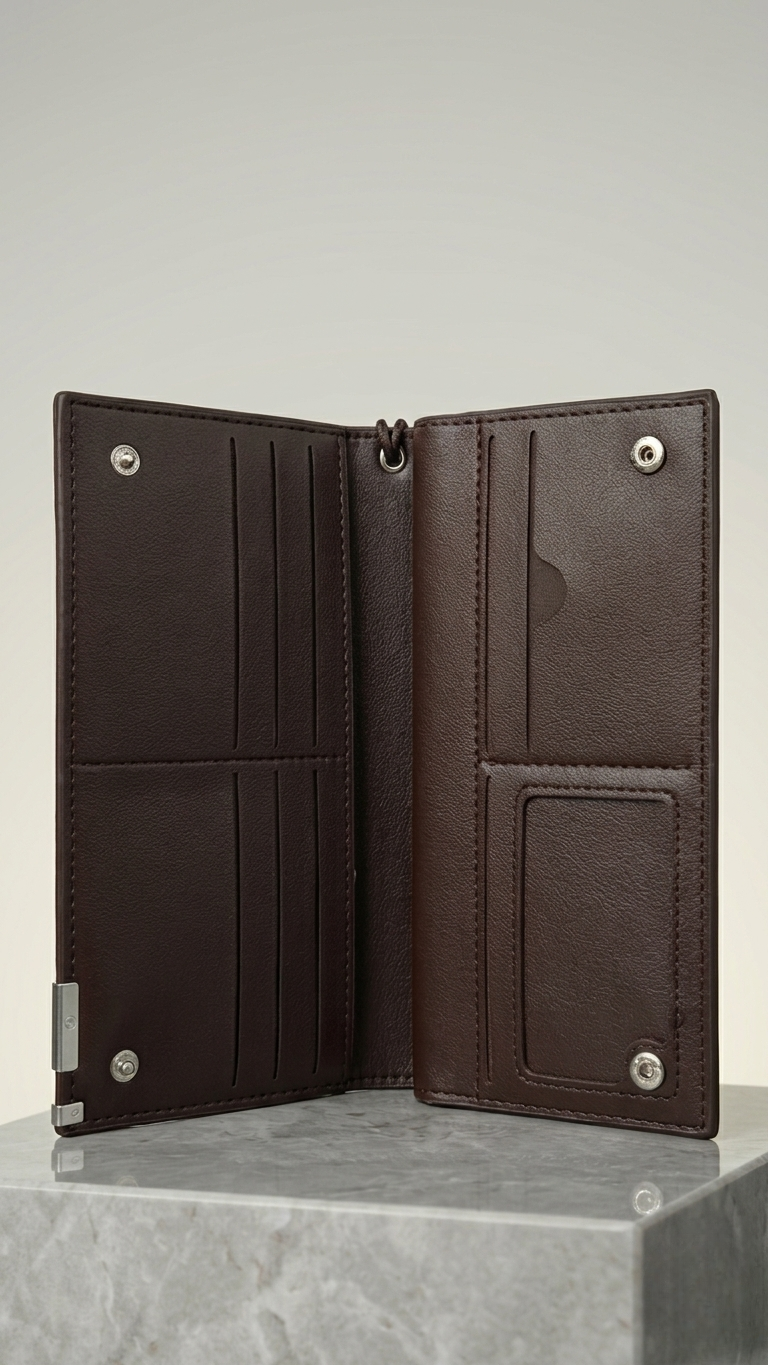 Balebaily Premium Long Wallet – Genuine Style, Maximum Space