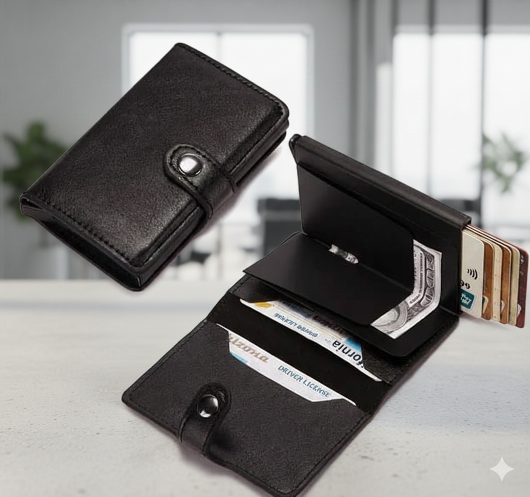 Smart Pop-Up Card Holder – Sleek & Durable Design