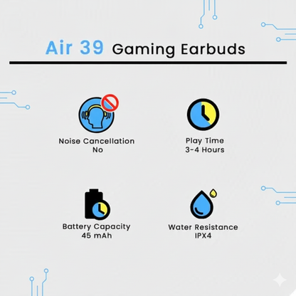 Air 39 Gaming Earbuds ENC