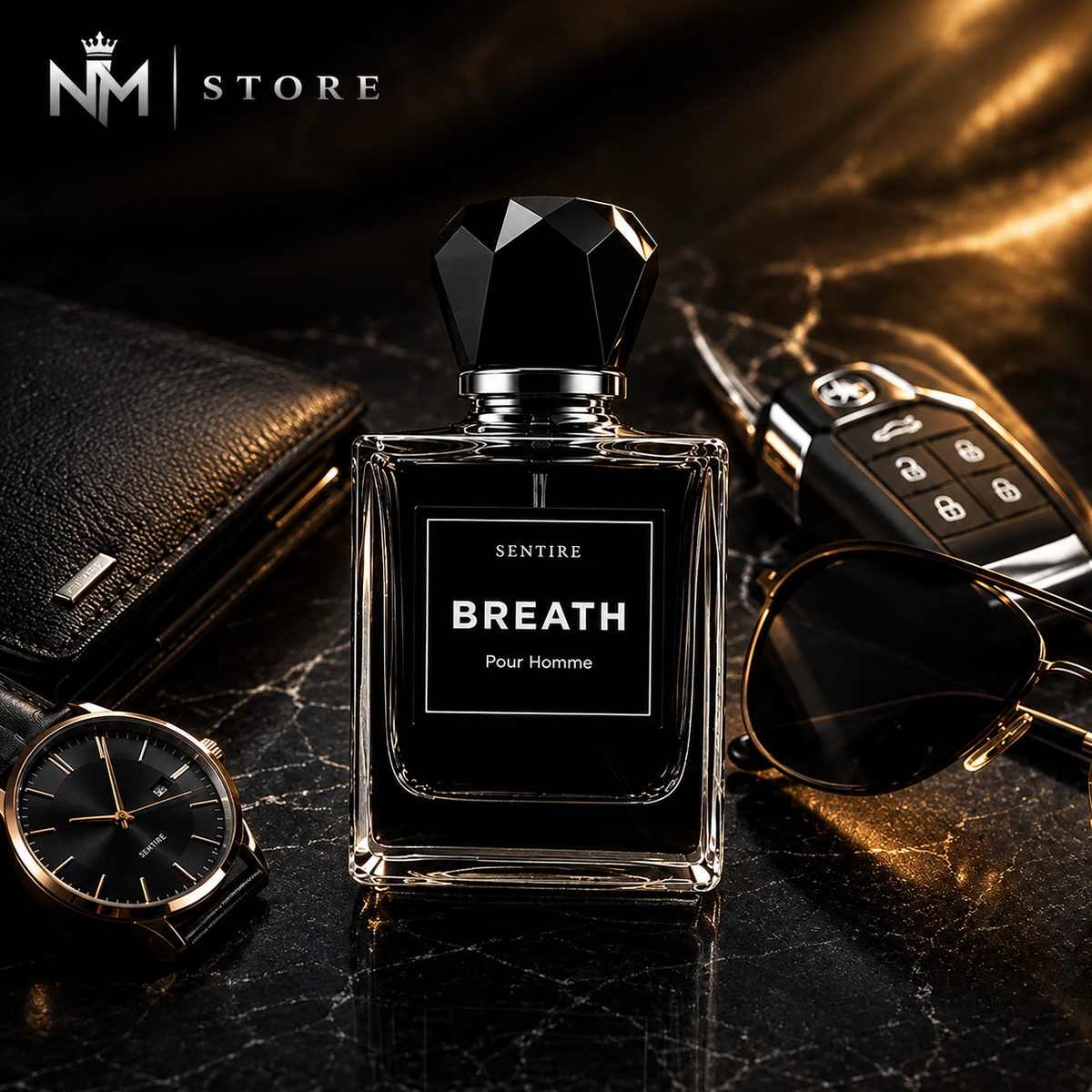 Sentire Breath Pour Homme – Premium Long Lasting Perfume for Men (100ml)