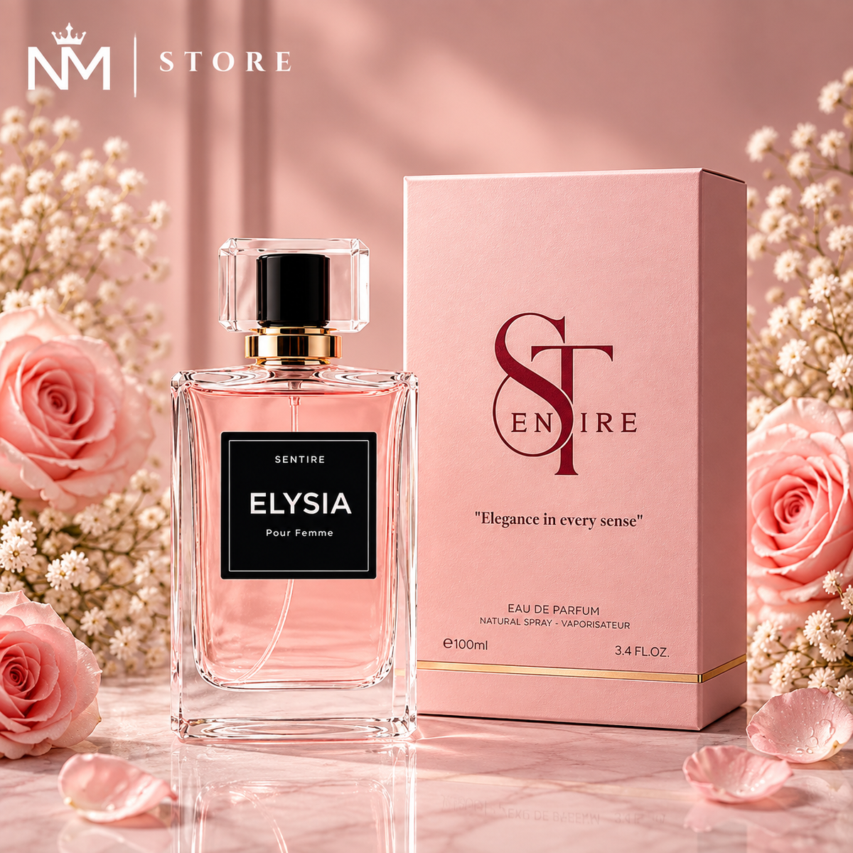 Sentire Elysia Pour Femme Eau De Parfum 100ml | Long Lasting Women's Perfume